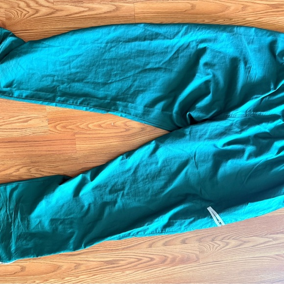 Adidas Green Track Pants with White Stripes - Picture 7 of 7